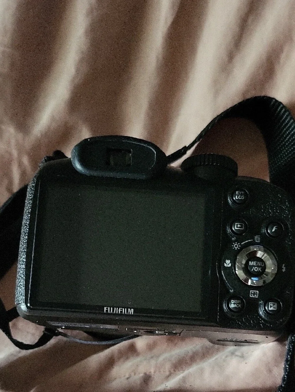 Fujifilm Black Digital Camera with Zoom Lens